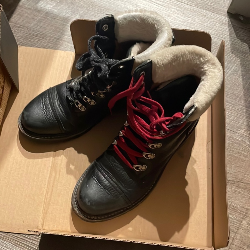 Frye combat boots - calfskin 37